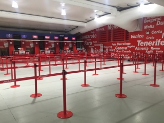 Retractable Tape Barriers 3