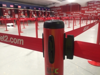 Retractable Tape Barriers 8