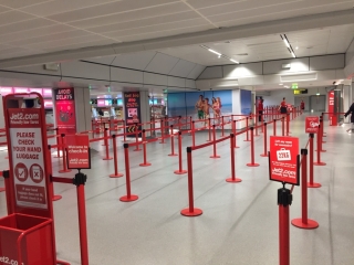 Retractable Tape Barriers 9