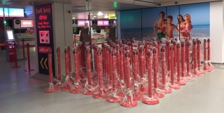 Retractable Tape Barriers 10