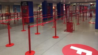 Retractable Tape Barriers 14