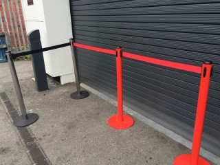 Retractable Tape Barriers 19