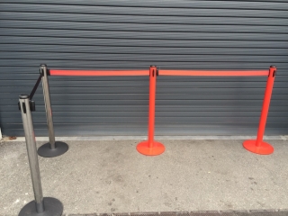 Retractable Tape Barriers 20