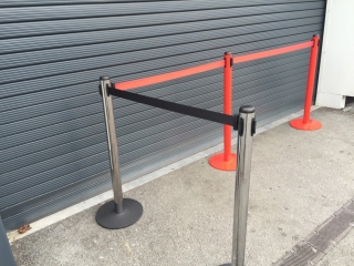 Retractable Tape Barriers 22