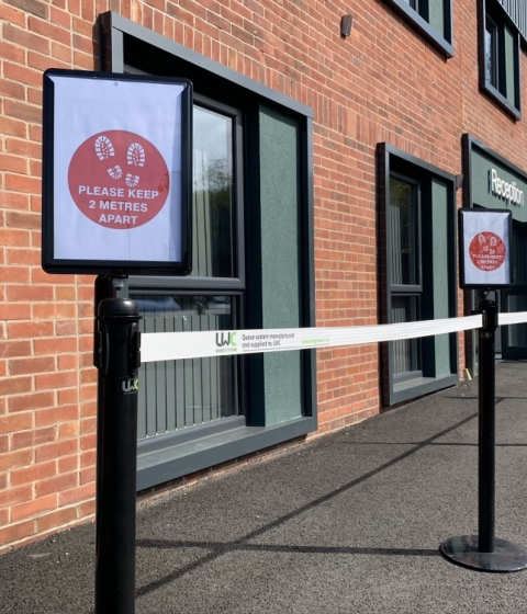 Retractable Tape Barriers