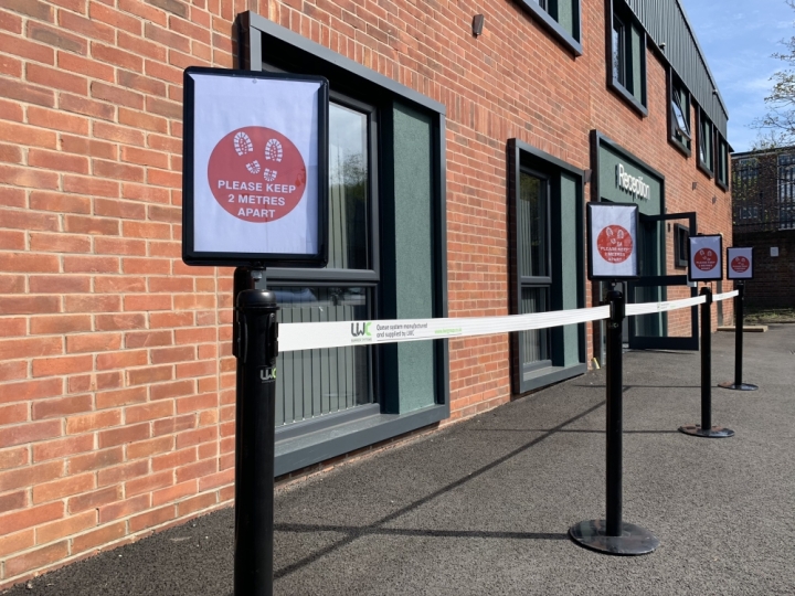 Retractable Tape Barriers